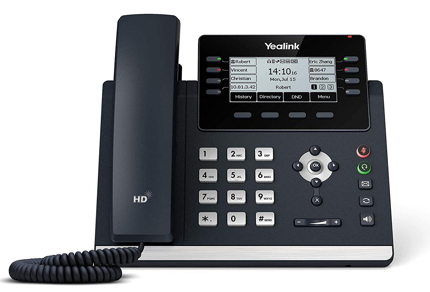 Yealink SIP-T43U SIP-IP-Telefon PoE Business Yealink SIP-T43U SIP-IP-Telefon PoE Business